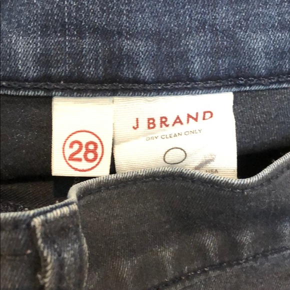 J Brand Dark Wash Coated Jean Leggings - Picture 4 of 5